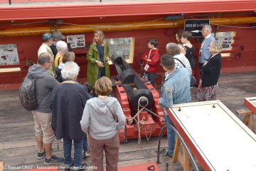 Animations et ateliers à bord de l'Hermione