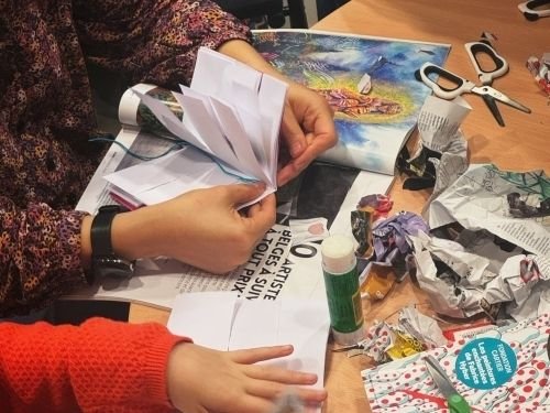 Atelier jeune public « Réparons demain ! » en collaboration avec la bibliothèque Charlotte Delbo