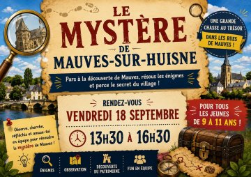 Levez les yeux ! Le mystère de Mauves-sur-Huisne