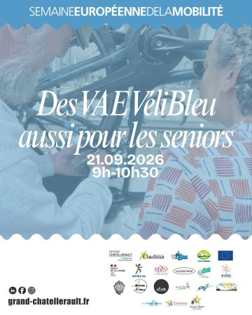 Des vélos à assistance électrique VéliBleu aussi pour les seniors