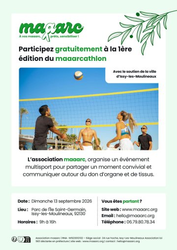 Participez au Maaarcathlon le dimanche 13 septembre !