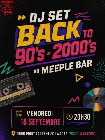 DJ Set 90's - 2000's au Meeple Bar