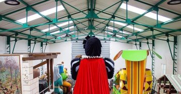Découverte du géant Gargantua et des chars traditionnels du Carnaval de Bailleul et sensibilisation sur la sauvegarde du patrimoine carnavalesque
