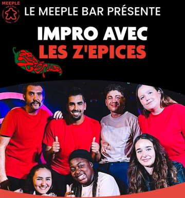 Impro avec Les Z'épices au Meeple Bar