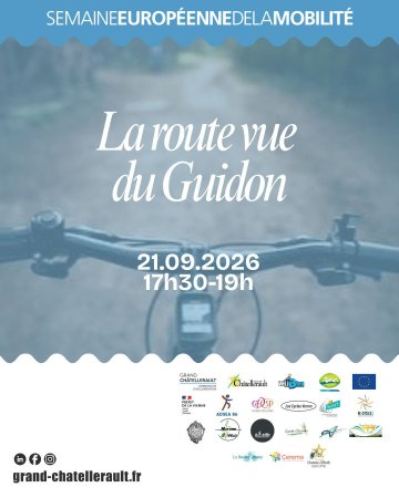 La route vue du Guidon