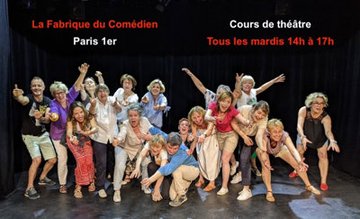 Cours théâtre adultes après-midi à Paris, saison 2026-2027