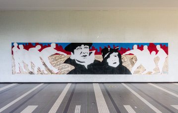 « Les murs témoignent : histoire des engagements étudiants » – Fresques anciennes