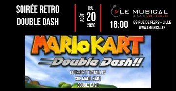 Soirée retro gaming special Mario Kart Double Dash