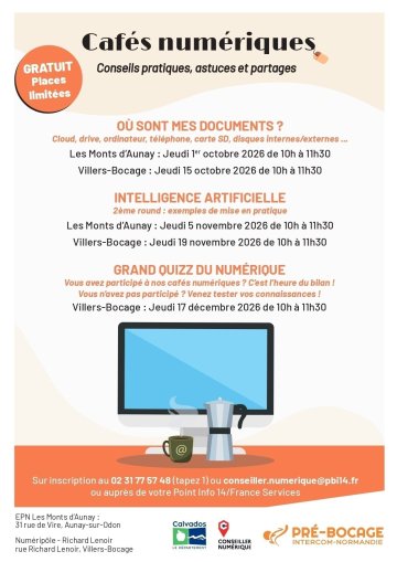 Café Numérique : Intelligence artificielle; exemple de mise en pratique