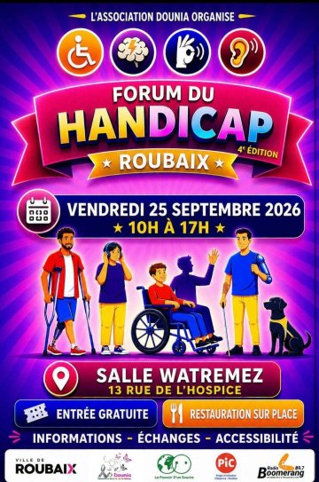 4ème édition du Forum du Handicap organisé par l'association Dounia