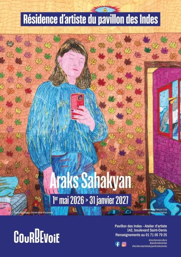 Exposition d'Araks Sahakyan au Pavillon des Indes : atelier d'artiste - Visites commentées