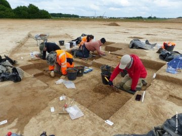 Les fouilles archéologiques à Bussy-Saint-Georges