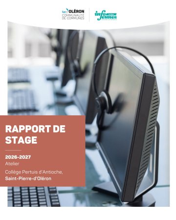 Rapport de stage