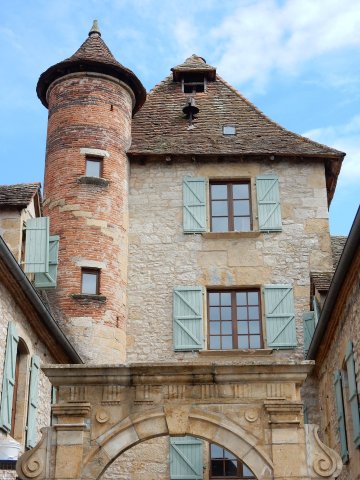 Une bastide au plan préservé - Visite guidée de Bretenoux