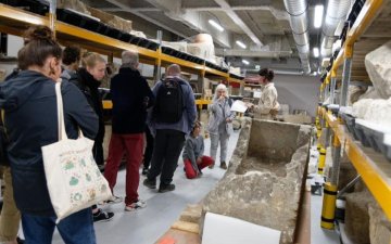 Les réserves archéologiques de Paris se dévoilent !
