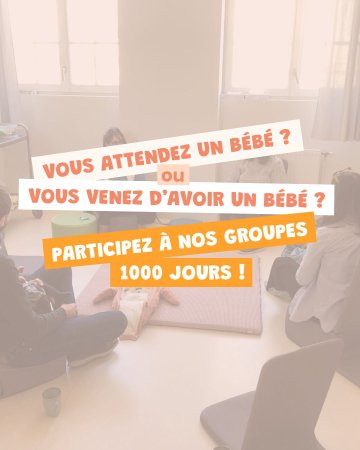 Groupes parents-bébé crèche Triolet quartier Brazza