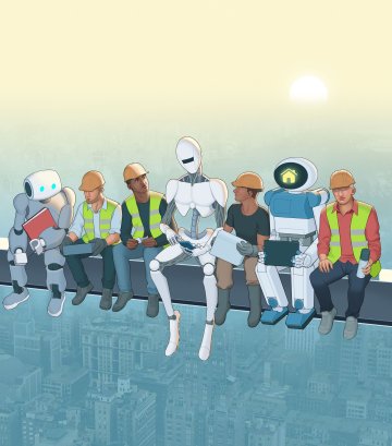 Exposition de dessins de presse sur l'IA Intelligence artificielle