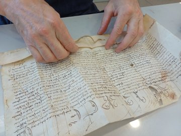 Visite commentée : "Un patrimoine à sauvegarder : la restauration des archives"