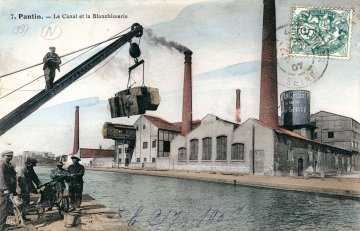 Les vestiges du patrimoine industriel le long du canal de l’Ourcq