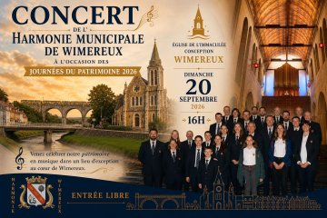 Concert de l'Harmonie Municipale de Wimereux dans l'église