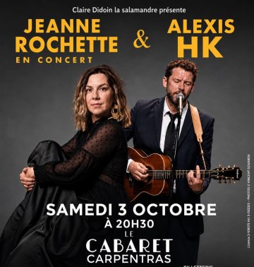 Jeanne Rochette et Alexis HK partagent la scène