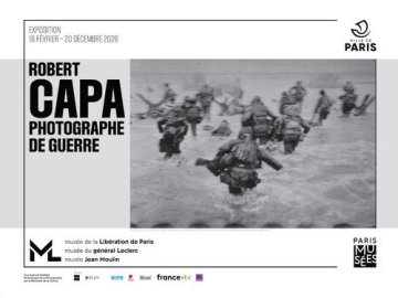 Visite guidée de l'exposition « Robert Capa, photographe de guerre »