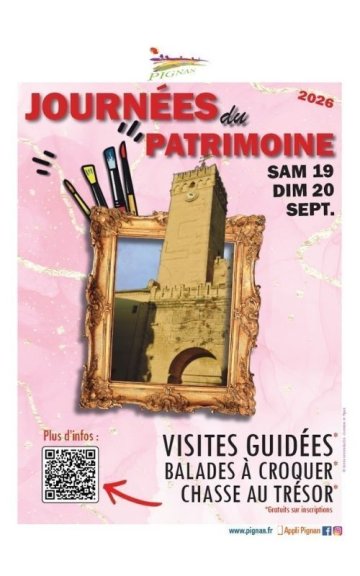 Visite guidée gratuite du centre historique de Pignan
