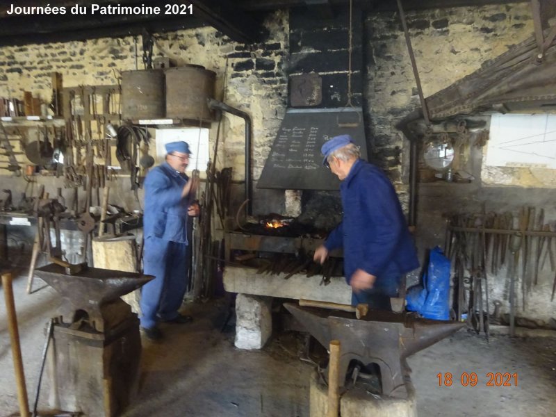 Découverte et fonctionnement de la forge de Thury