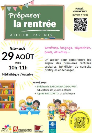 Pause parentalité : prêts pour la rentrée ? / MSP Autan
