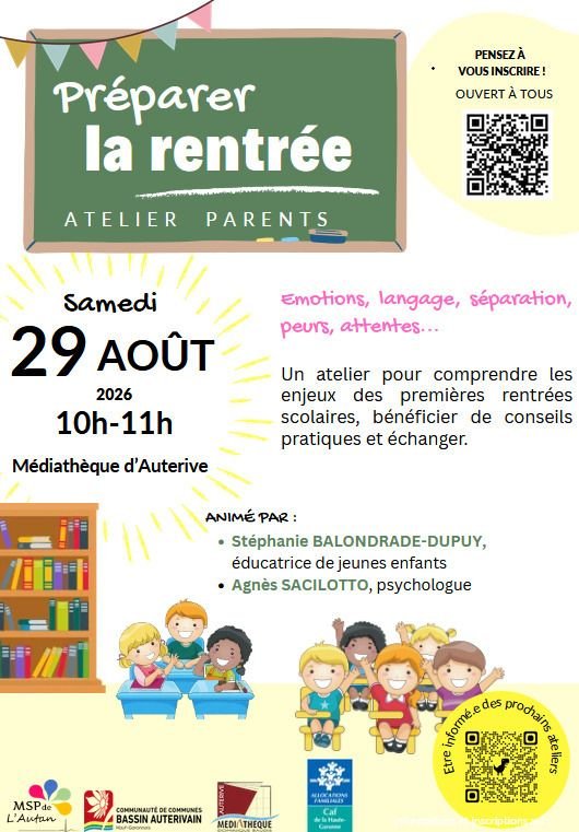 Pause parentalité : prêts pour la rentrée ? / MSP Autan