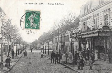 Taverny à travers les cartes postales anciennes