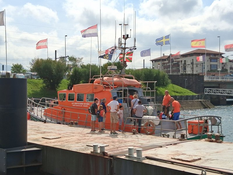 Visite commentée du bateau : « Pierre Loti II, canot de la SNSM »