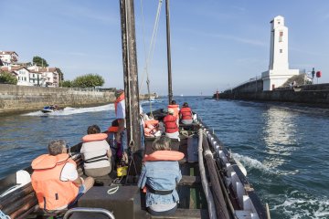 Visite commentée : sortie en mer à bord de la chaloupe Brokoa