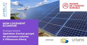 Opération achat groupé de panneaux solaires à Villeneuve d’Ascq