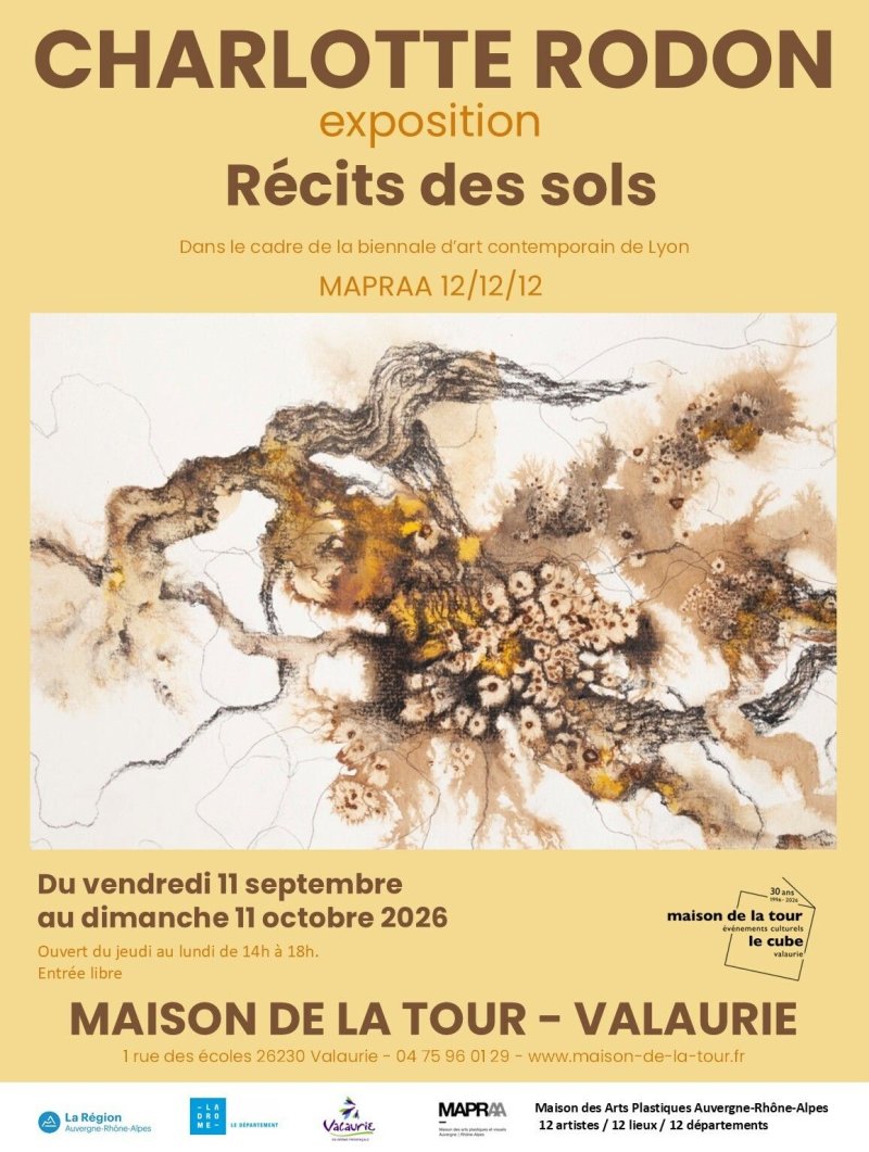 Exposition de Charlotte Rodon : " Récits des sols "
