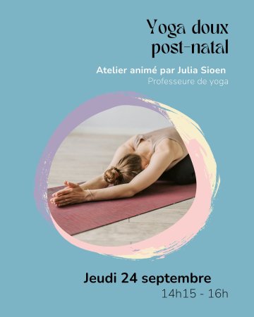 Yoga doux pour renouer avec son corps après la naissance