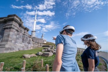 Visite du temple de Mercure et séance de réalité virtuelle