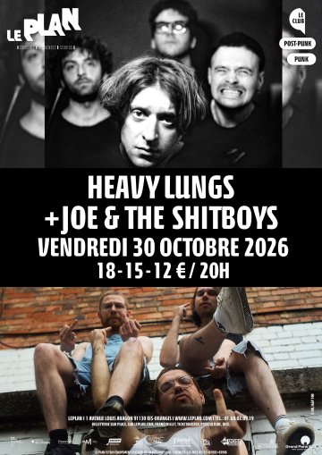 HEAVY LUNGS + JOE & THE SHITBOYS