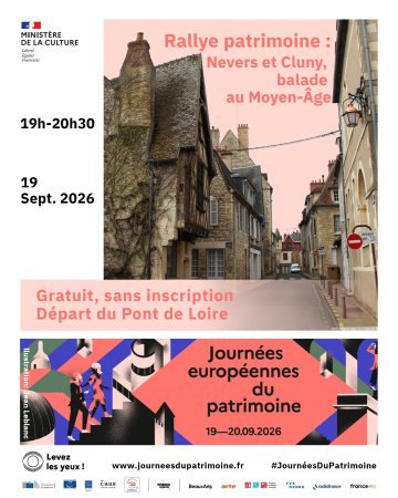 Rallye patrimoine: Nevers et Cluny, balade au Moyen-Âge