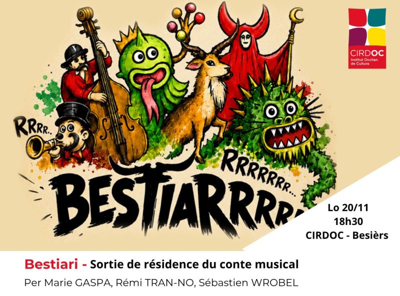 Bestiari - Sortie de résidence du conte musical
