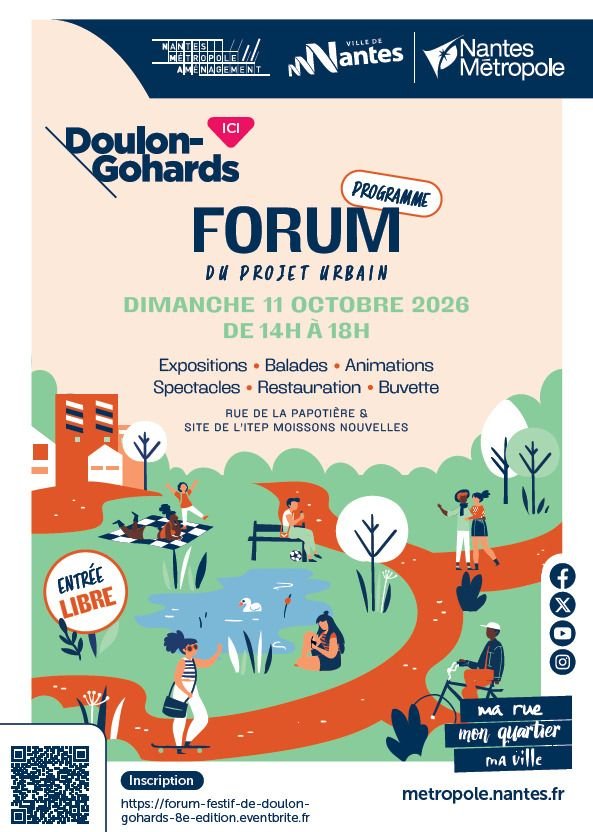 Forum du projet urbain Doulon-Gohards – 8e édition