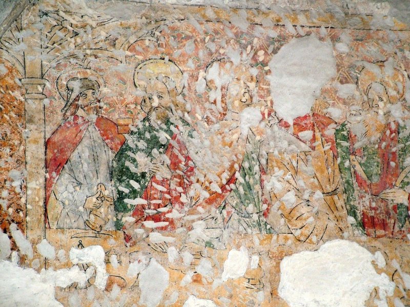 De Saint-Martin à Sainte-Catherine, trésors peints des églises