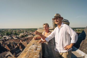 Montée à la tour de l'église Notre-Dame d'Auxonne