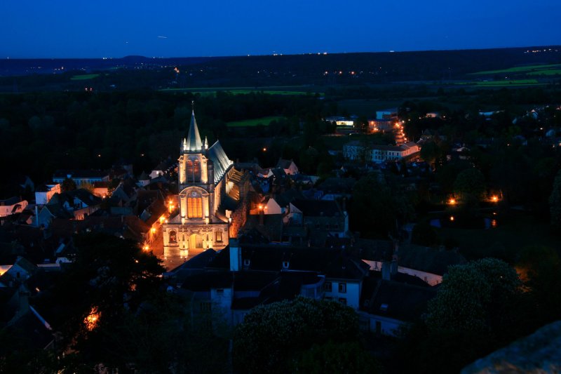 Visite nocturne de la ville
