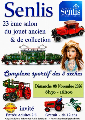 23 ème Salon du jouet ancien et de collection