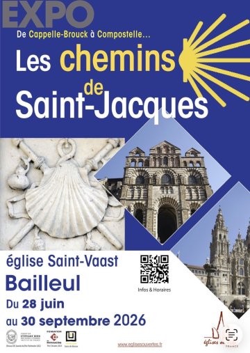 Exposition sur les chemins de Saint-Jacques de Compostelle dans les Hauts-de-France