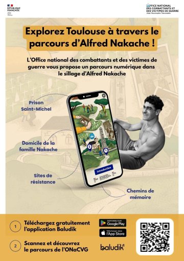 Parcours Baludik : dans le sillage d'Alfred Nakache à Toulouse