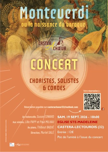 Concert à l'église Sainte-Madeleine