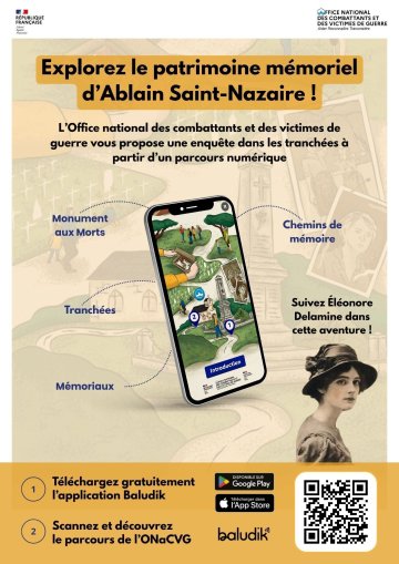Parcours Baludik : Sur les traces d'Éléonore Delamine, une enquête dans les tranchées