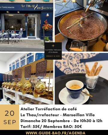 Stage torréfaction artisanale de café à Marseillan